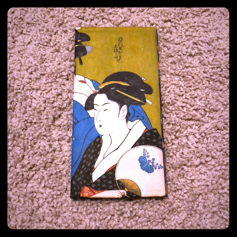 Decorative checkbook cover/wallet